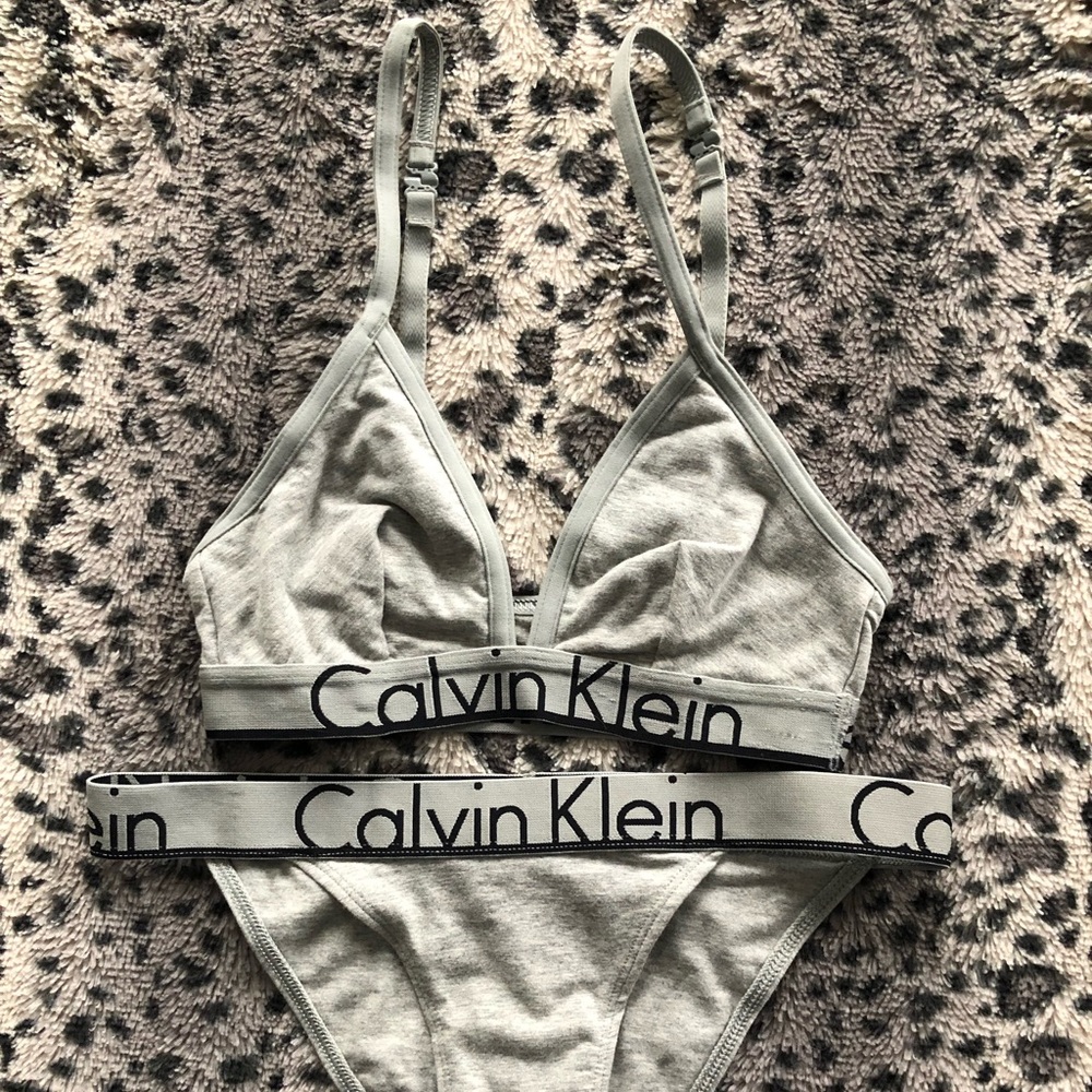 ❌ SOLD ❌Calvin Klein Bralette and Panty Set